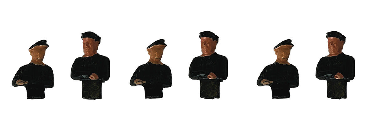 Roco, 40001, Lokführer und Heizer bemalt H0