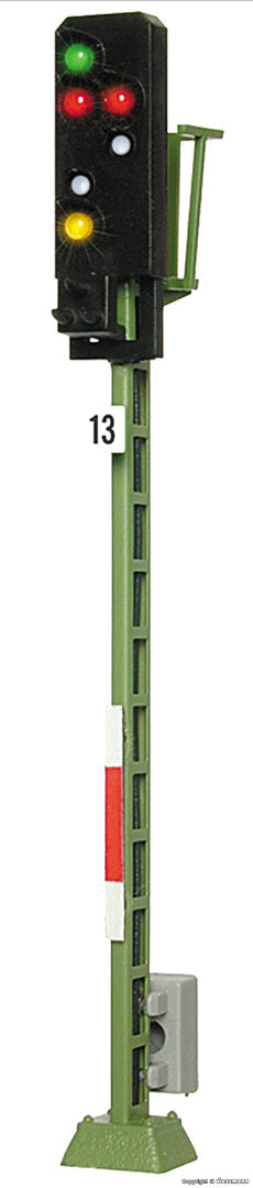 Viessmann, 4013, Ausfahrsignal, 6 LEDs, H=79mm, H0