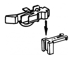 Roco, 40287, Roco Kurzkupp. höhenverstellbar, 2 Stück! / H0