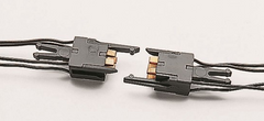 Roco, 40345, 4pol. Elektr.Kupplung, H0, 2 Stück