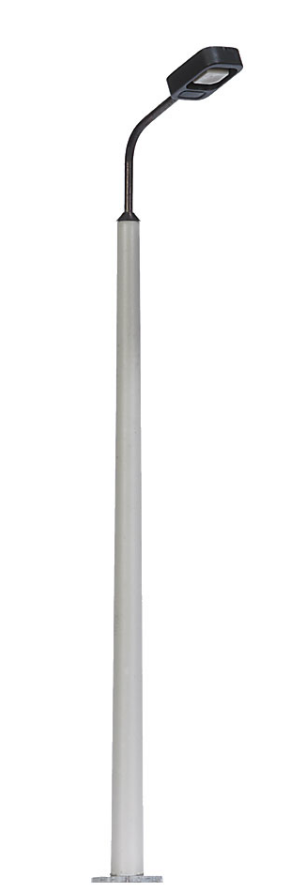 Busch, 4136, H0 Betonmast-Leuchte, gelb