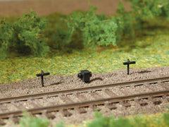 Auhagen 41619, Seilzughalter, Druckrollenkästen, Bausatz / H0