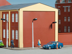 Auhagen 41624, Peitschenlampenattrappen eckig, Bausatz / H0