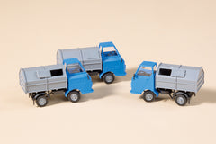 Auhagen 416645, Multicar M22 mit Abfallsammelbehälter, Bausatz / H0