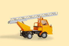 Auhagen 41656, Multicar M22 - Drehleiter, Bausatz / H0