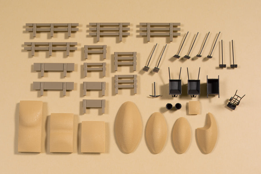 Auhagen 41658, Fahrzeugzubehör, Bausatz / H0