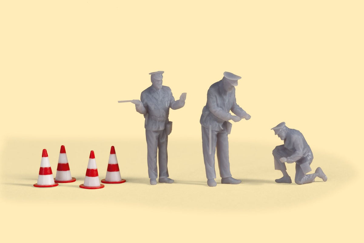 Auhagen 41679, Figuren Verkehrskontrolle / H0