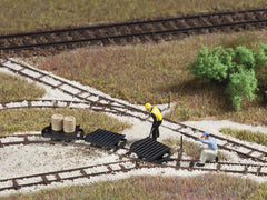 Auhagen 41703, Flachlorenattrappen, Bausatz / H0