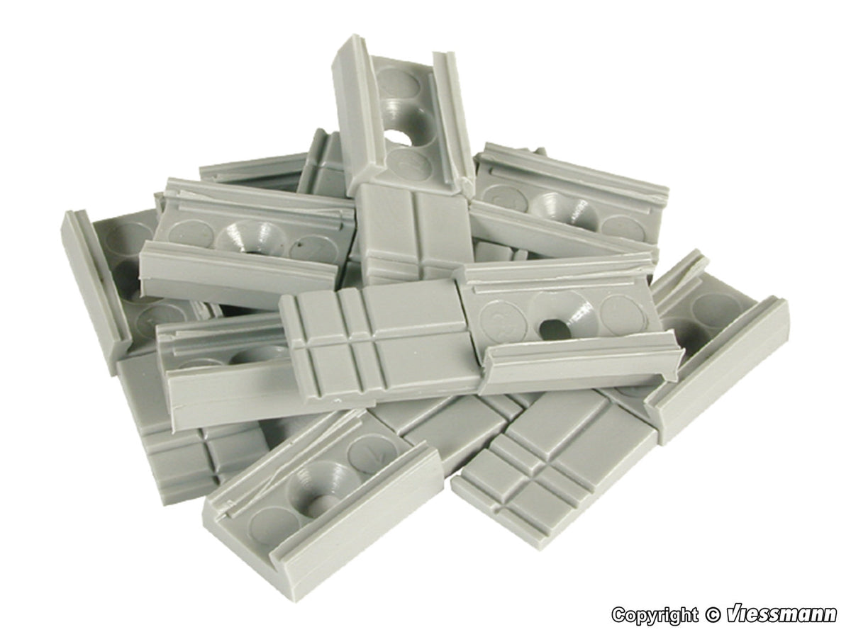 Viessmann 4179, Grundträger für Streckenmasten, 10 Stück / H0