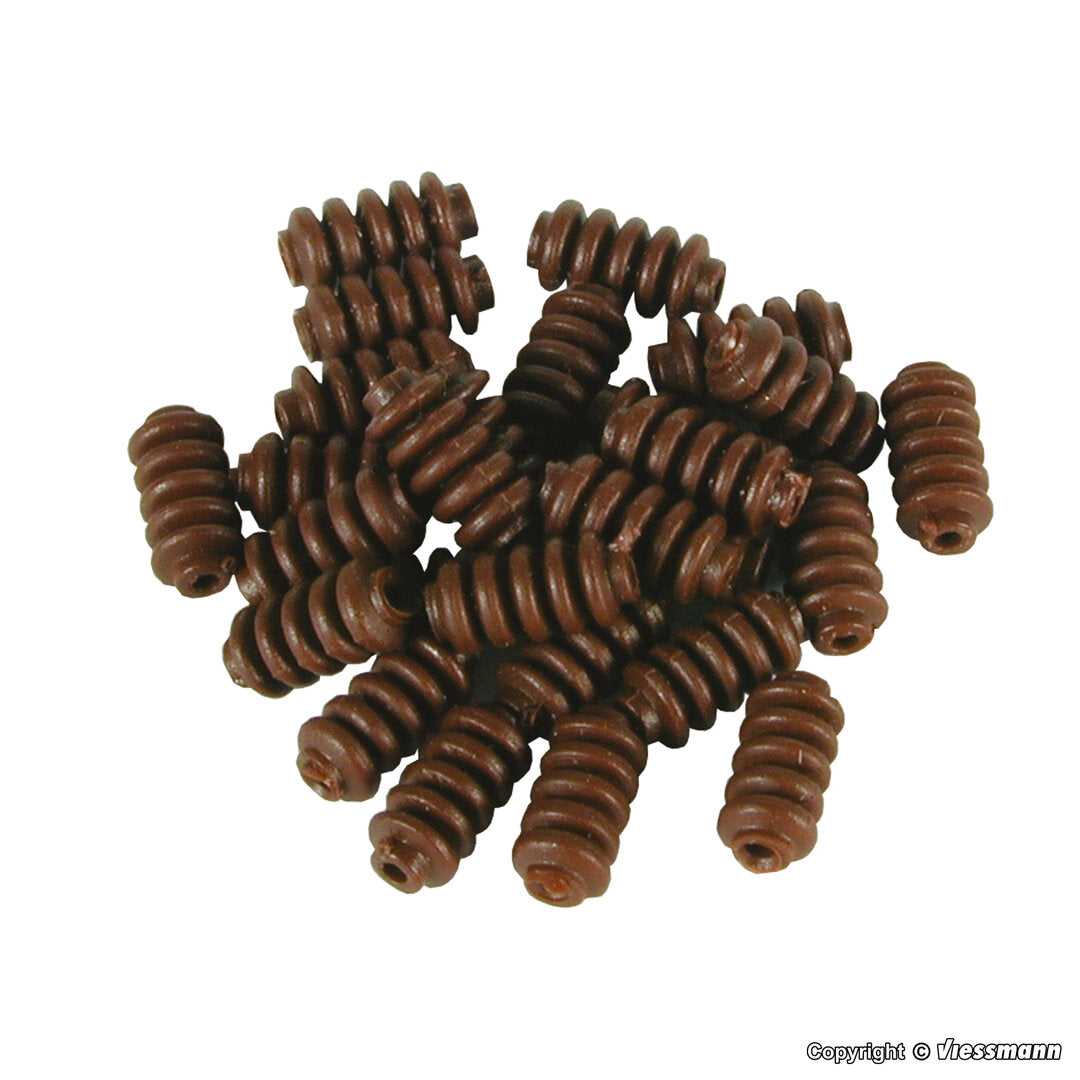 Viessmann 4187, Isolatoren, 25 Stück / H0