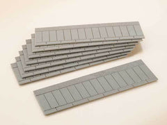 Auhagen 42552, Fußsteige gerade, Bausatz / H0 - TT