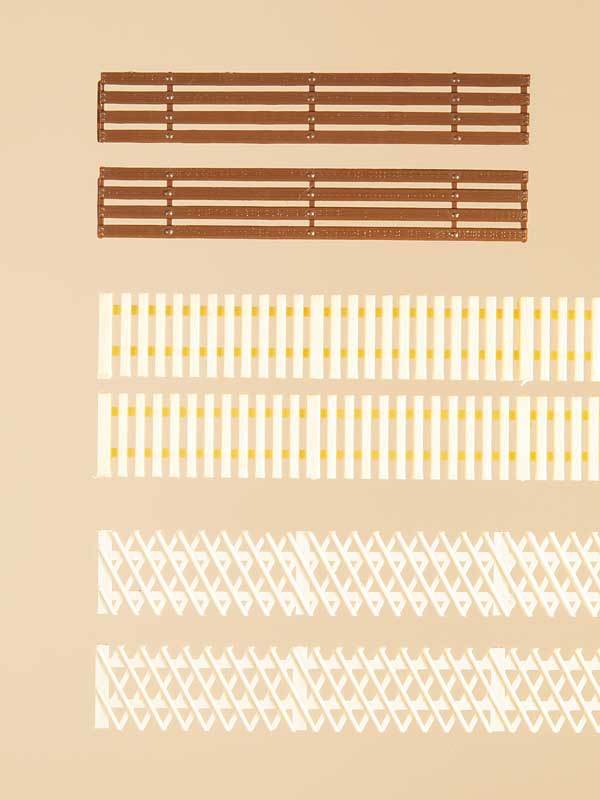 Auhagen 42557, Holzzäune, Bausatz / H0