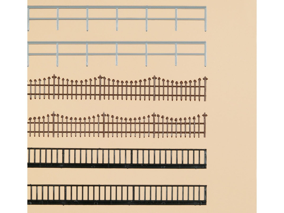 Auhagen 42558, Eisenzaun und Geländer / H0-TT