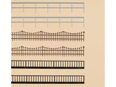Auhagen 42558, Eisenzaun und Geländer / H0-TT
