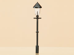 Auhagen 42633, Gaslaternenattrappen, Bausatz / H0 - TT