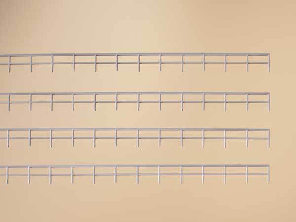 Auhagen 42655, Geländer für Bahnbrücken, Bausatz / H0 - TT