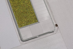 Auhagen 42657, Gehwegplatten mit Zubehör, Bausatz / H0 - TT