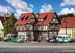 Vollmer 3600, uweliergeschäft mit Überfallszenario und LED-Beleuchtung, Funktionsbausatz / H0