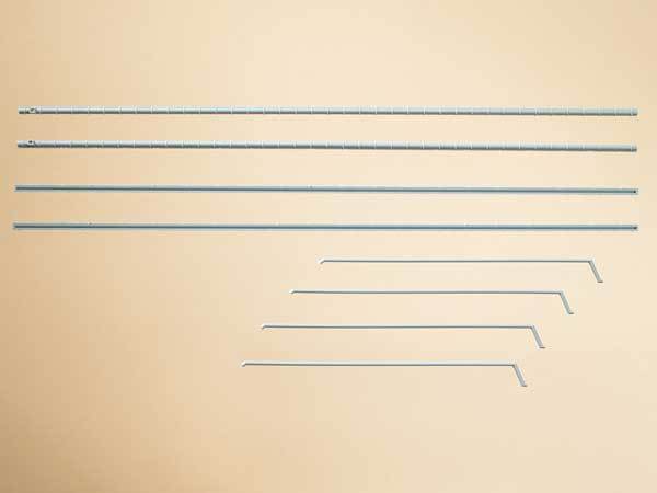 Auhagen 43647, Dachrinnen, Fallrohre, Bausatz / TT