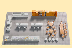 Auhagen 43693 - Bistroausstattung / TT