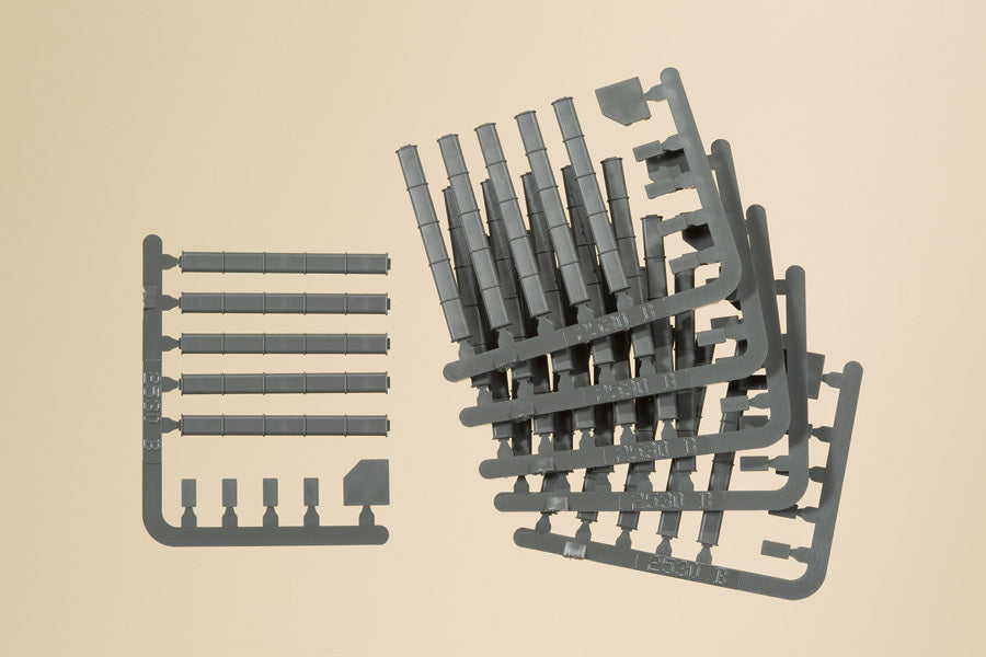 Auhagen 44646, Abdeck- u. Umlenkkästen für Drahtzüge, Bausatz / N