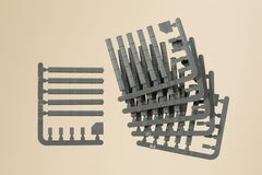 Auhagen 44646, Abdeck- u. Umlenkkästen für Drahtzüge, Bausatz / N