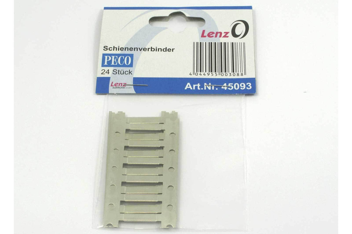 Lenz 45093, 24 Schienenverbinder, neue Ausführung, / 0