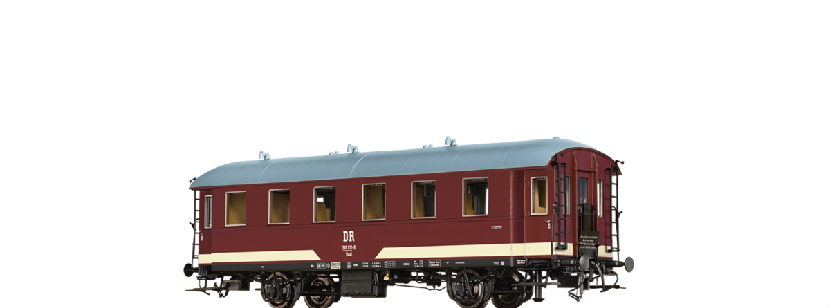 Brawa 45547, Triebwagenbeiwagen Baai, DR, Ep.IV / H0