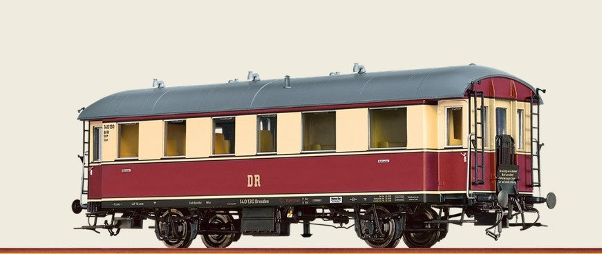 Brawa 45548, Einheits-Nebenbahnwagen Bi der DR, Ep. III / H0