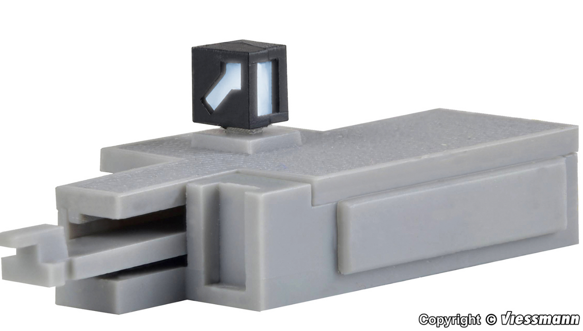 Viessmann, 4565, H0 Weichenlaterne mit Adapter für Universalantrieb 4560