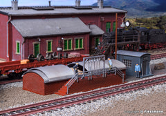 Vollmer  45771, Besandungsbunker mit Wellblechhütte, Bausatz / H0