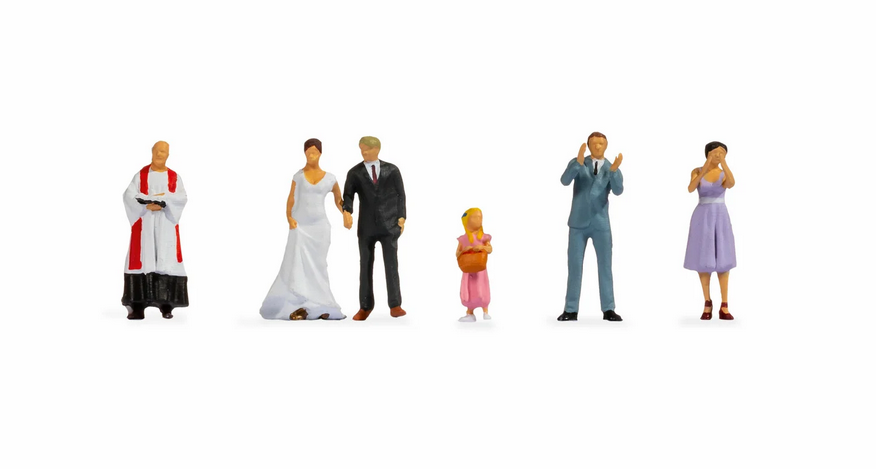 Noch 45862 Hochzeitspaar, Figuren / TT