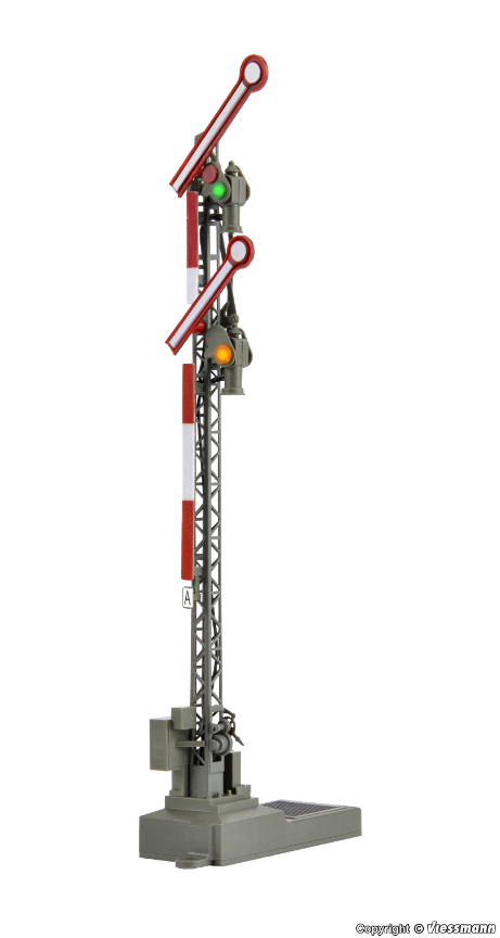 Viessmann, 4701, Digital Form-Hauptsignal mit 2 gekoppelten Flügeln / H0