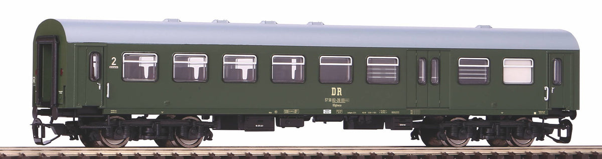 Piko 47611, Rekowagen 2. Klasse mit Gepäckabteil, DR, Ep.IV, / TT