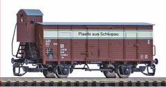 Piko 47762, Gedeckter Güterwagen G02 DR III mit Bremserhaus, / TT