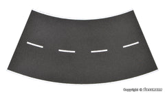 Vollmer 48266, Straßenplatte Asphalt, 45°-Kurve, Radius 15 cm, / H0