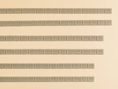 Auhagen 48577, Mauerabdecksteine, Bausatz H0 / TT