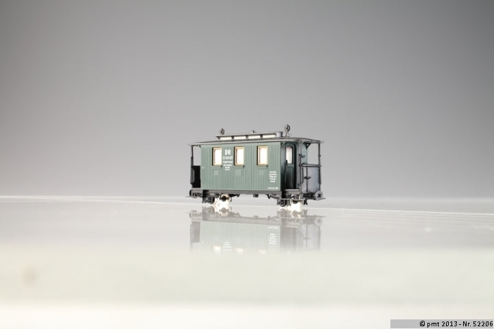 PMT 5-2206, Ortsgerätewagen, DR, Ep. III, grün, / H0e