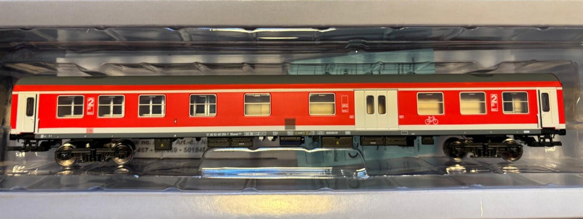 Tillig 502283, Personenwagen BDomsb 535, 2. Klasse mit Gepäckabteil, DBAG, Ep.V / TT