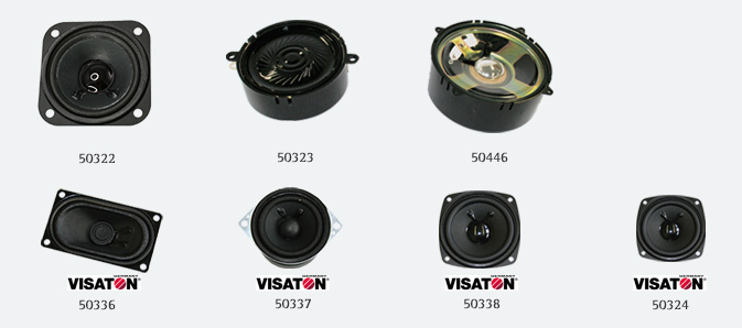 ESU, 50322, Lautsprecher Monacor Sp6/4SQ, 59mm, rund, 8 Ohm, für PIKO G/LGB Loks