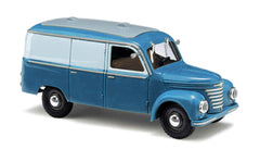 Busch 51202, Framo V901/2 Kastenwagen, blau – grau, / H0