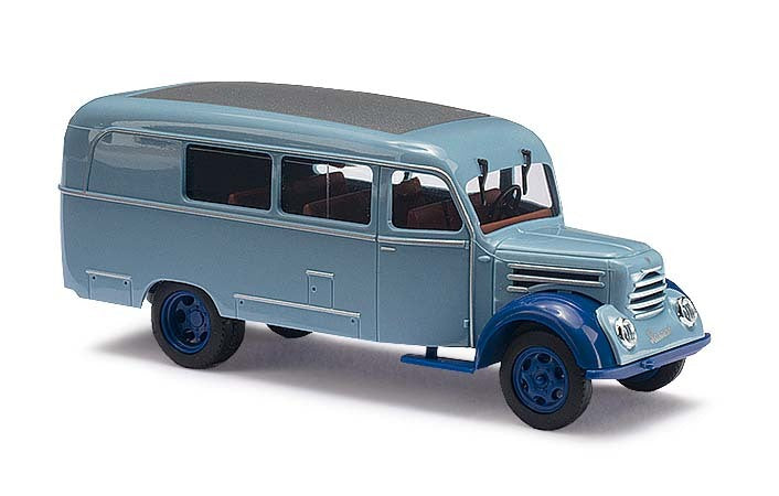 Busch 51851, Robur Garant K 30 Kombiwagen, hellblau