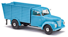 Busch 52098, Framo V901/2 Tiertransporter, blau, 1954 / H0
