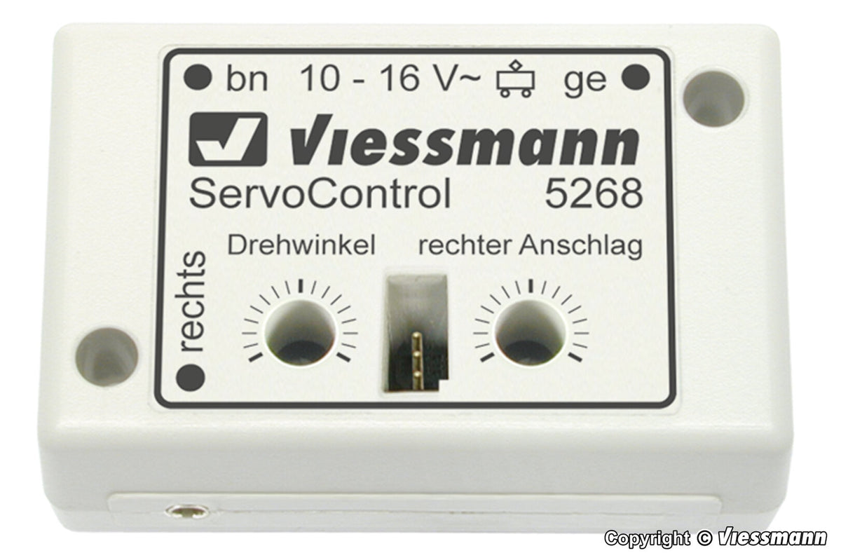 Viessmann 5268, ServoControl für Servoantrieb 4552 / H0 - TT - N