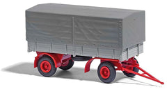 Busch 53352, IFA Anhänger HL 80 mit Plane Baujahr 1967, / H0