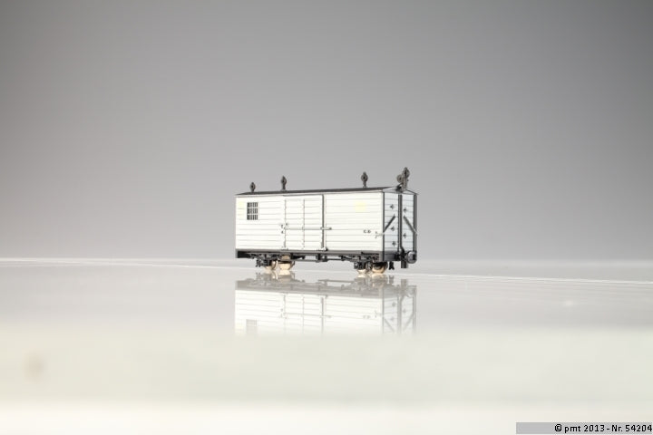 Pmt, 5-4204, Güterwagen gedeckt, K. Sächs. Sts. E. B., grau