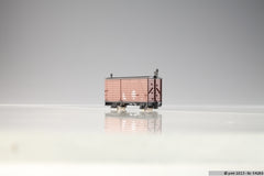 Pmt 5-4286, Güterwagen gedeckt, DR braun, kurz / H0e