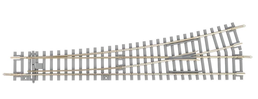 Piko 55170, Weiche, links WL mit Betonschwellen, / H0