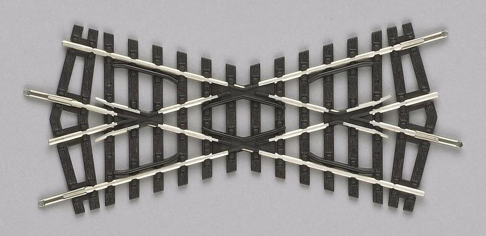 PIKO, 55241, Kreuzung mit 30° Abzweigungen / H0