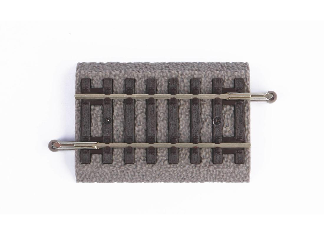 Piko 55405, Gerade mit Bettung, G 62 mm, / H0